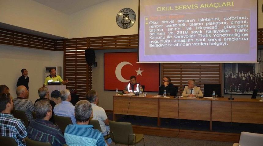 Ortaca&rsquo;da &Ouml;ğrenci Servis Şof&ouml;rlerine Seminer