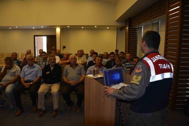 Ortaca&rsquo;da &Ouml;ğrenci Servis Şof&ouml;rlerine Seminer 3