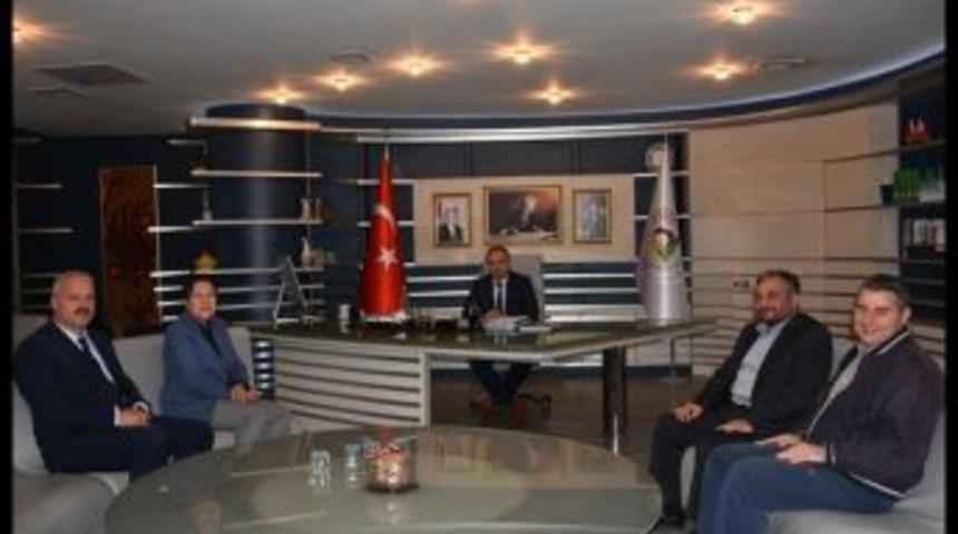 Dekan Ataoğlu Başkan Ay&rsquo;ı Ziyaret Etti