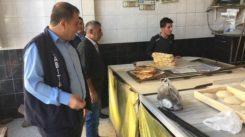 Zabıta Ekipleri Fırınları Denetledi