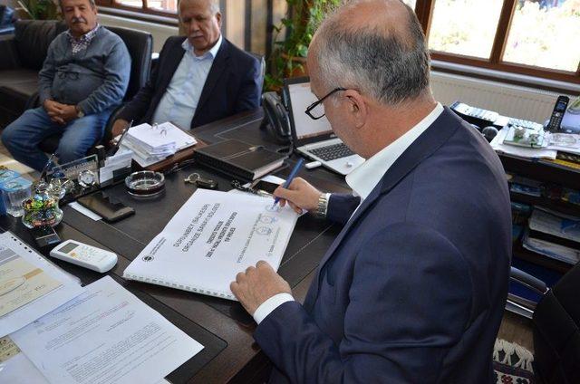 Dursunbey Osb&rsquo;de Altyapı Uygulama Projeleri İmzalandı 1