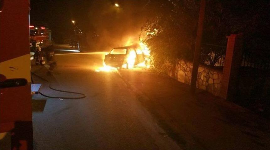 Park Halindeki Ara&ccedil; Yandı