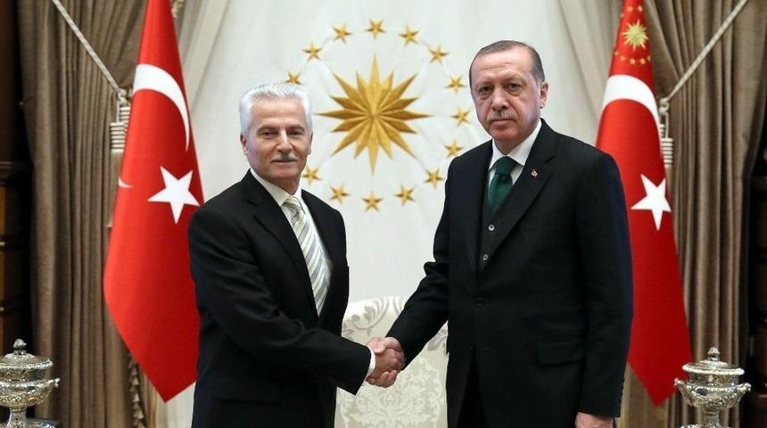 Cumhurbaşkanı Erdoğan, Malta B&uuml;y&uuml;kel&ccedil;isini Kabul Etti