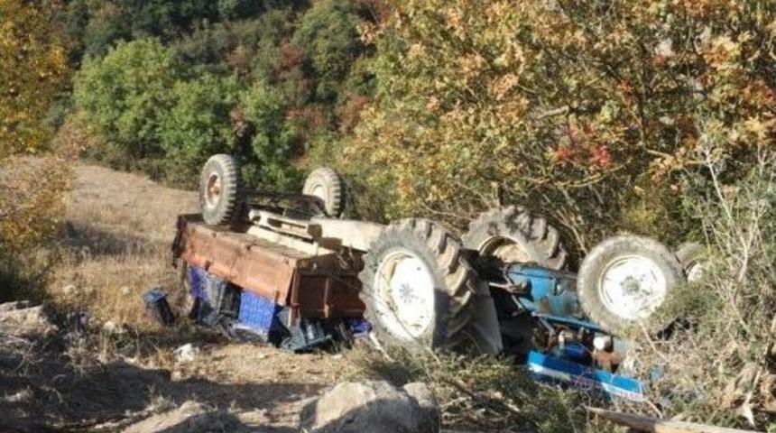 Osmaneli&rsquo;de Trakt&ouml;r Kazası 1 Yaralı