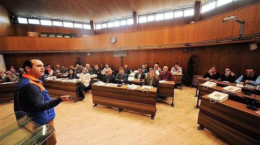 Belediye Personeline Afet &Ouml;ncesi Hazırlık Eğitimi