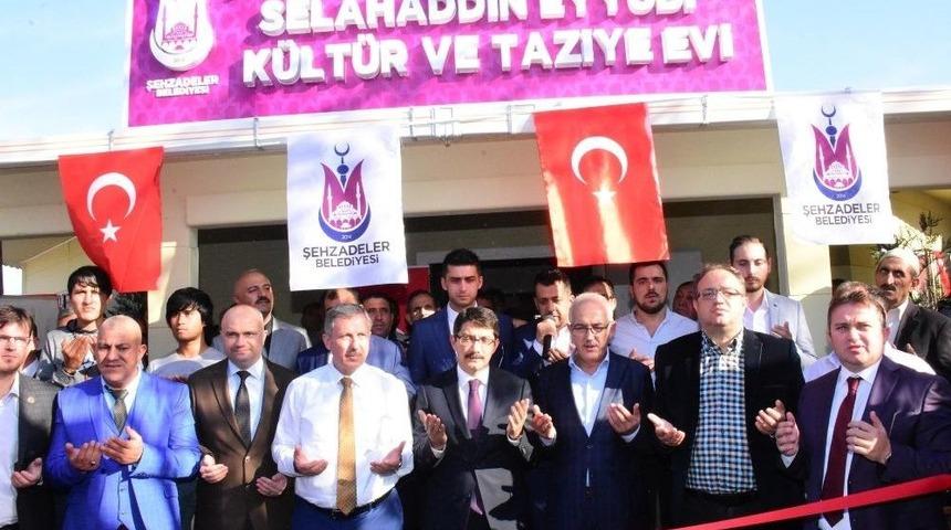 Selahaddin Eyyubi K&uuml;lt&uuml;r Ve Taziye Evi A&ccedil;ıldı
