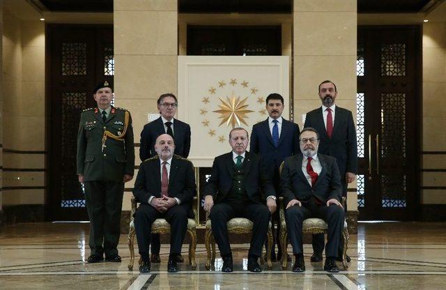 Cumhurbaşkanı Erdoğan, Yunanistan B&uuml;y&uuml;kel&ccedil;isini Kabul Etti 1