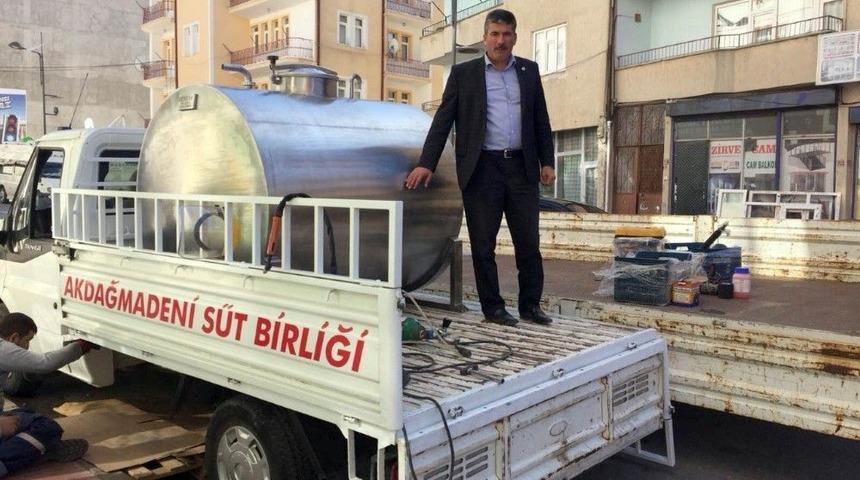 Akdağmadeni&rsquo;nde S&uuml;tler Toplanacak