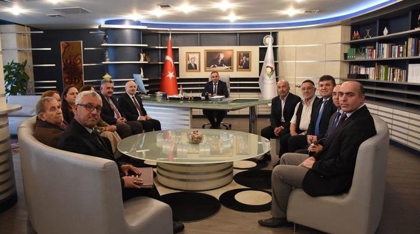 Başkan Ay&rsquo;ı Ziyaretler Devam Ediyor