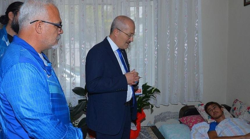 Kafaoğlu&rsquo;ndan Centilmen Sporcuya Ziyareti