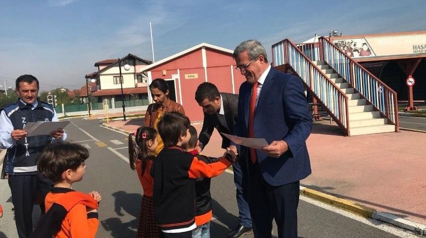 Akyazı Belediyesi Trafik Parkta Yeni Eğitim Sezonu Başladı