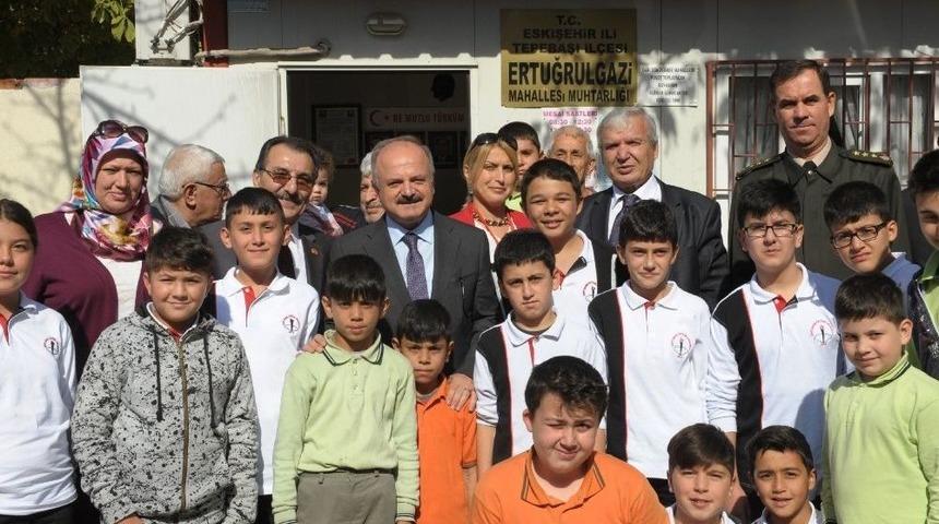 Vali &Ccedil;akacak, Ertuğrulgazi Mahallesi&rsquo;ndeydi