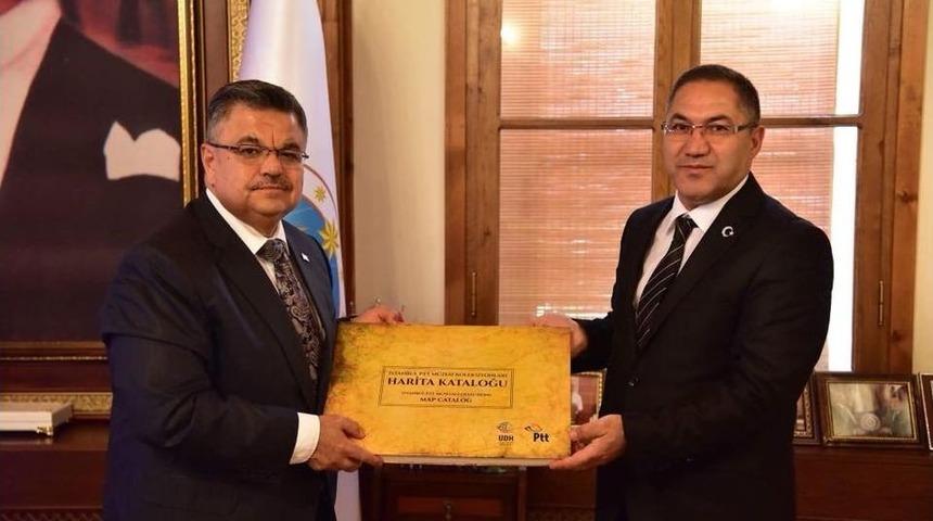 Başkan Yağcı&rsquo;ya Ptt&rsquo;den Ziyaret