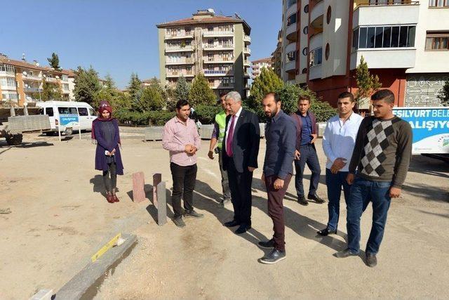 Yeşilyurt’ta Mahallelere Modern Kimlik Kazandırılıyor