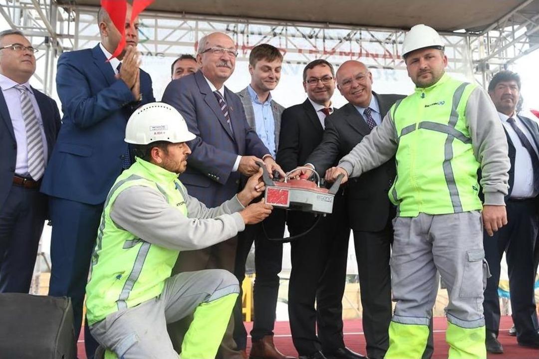 S&uuml;leymanpaşa Otob&uuml;s Terminalinin Temeli Atıldı