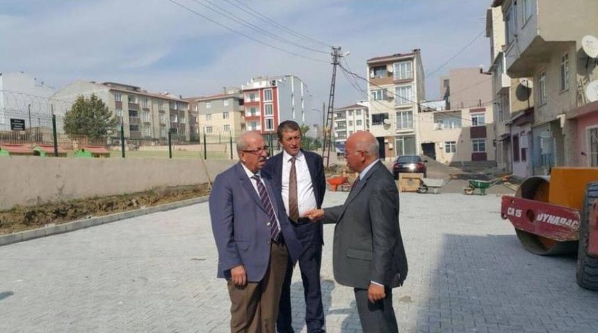 Albayrak, &Ccedil;ınarlı Mahallesinde &Ccedil;alışmaları İnceledi