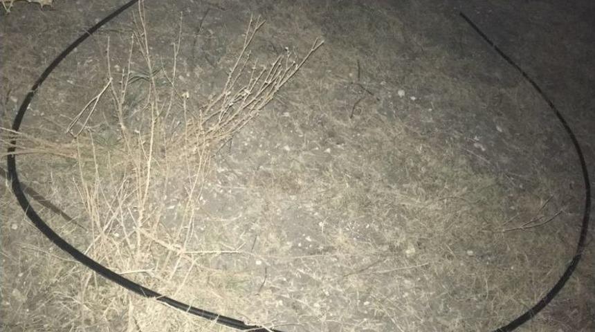 Selendi&rsquo;de Kablo Hırsızları Yakalandı