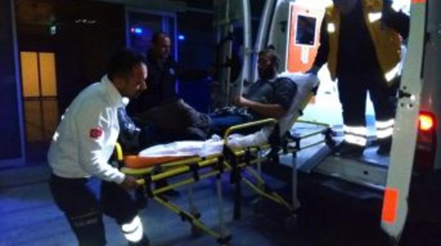 Bafra&rsquo;da 1 Kişi Bı&ccedil;akla Yaralandı