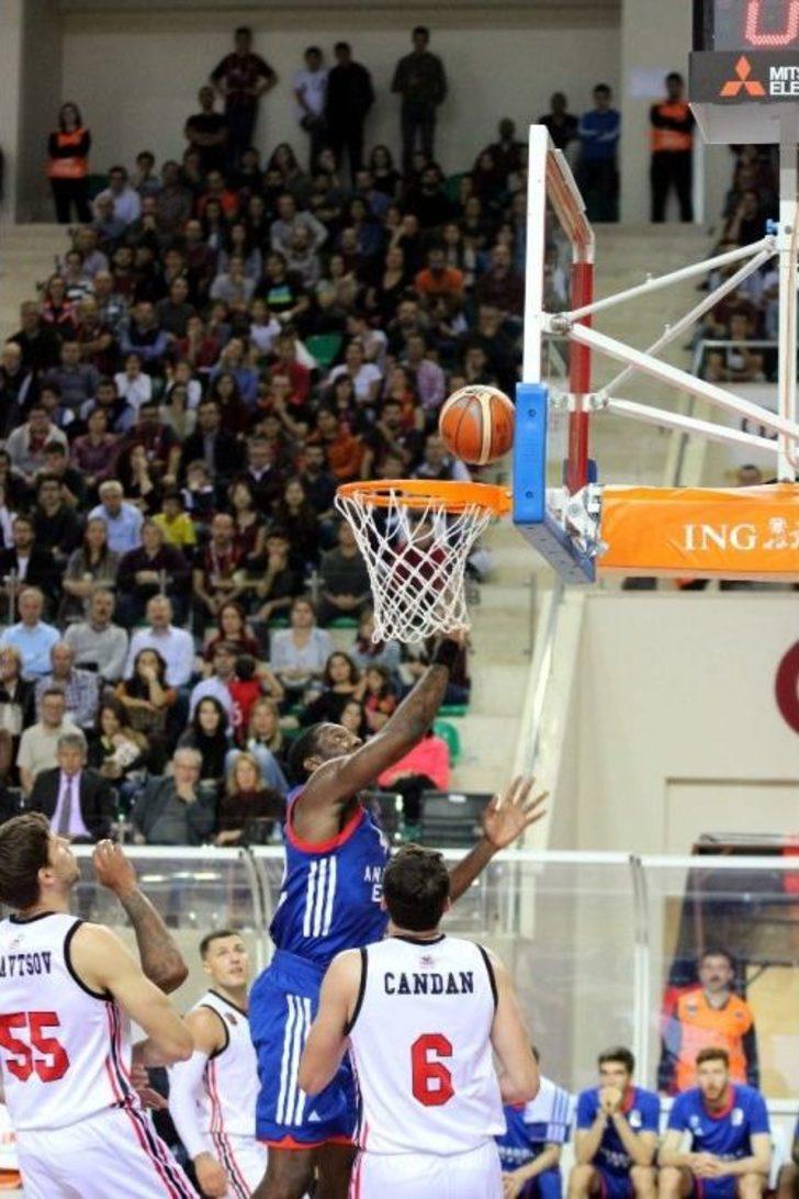 Tahincioğlu Basketbol Süper Ligi: Eskişehir Basket: 84 - Anadolu Efes: 86 G5