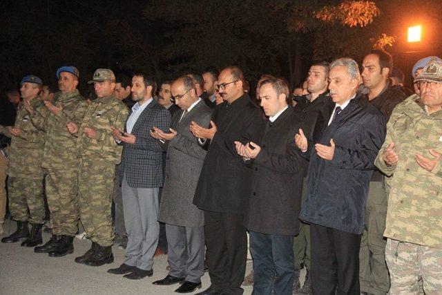 Şehit Üsteğmen İçin Hakkari’de Tören Düzenlendi