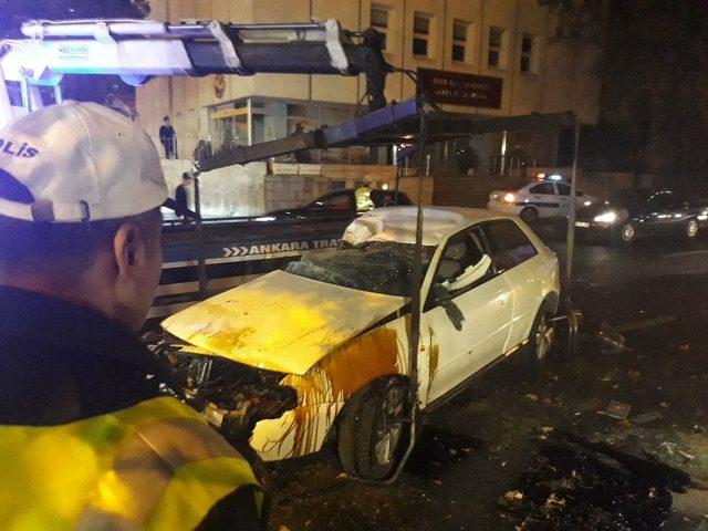Ankara&rsquo;da Trafik Kazası: 3 Yaralı 3