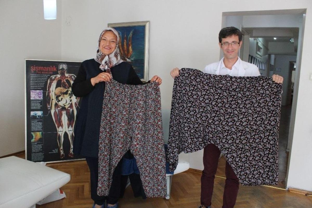 (&ouml;zel Haber) Sadece Diyetle Bir Yılda 76 Kilo Verdi