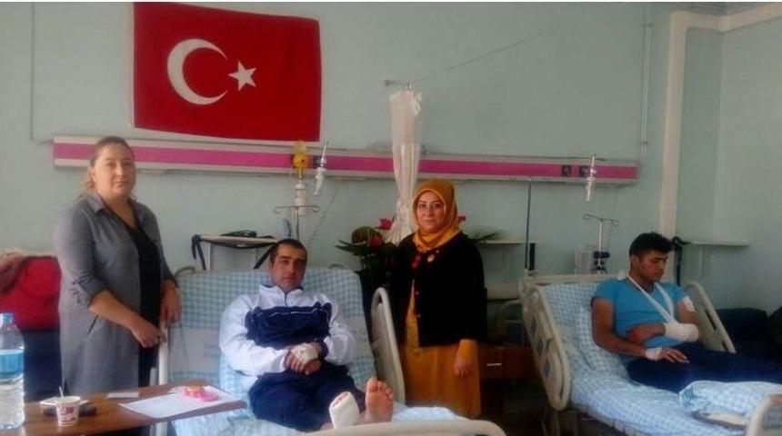 Başkan Ko&ccedil;&rsquo;tan Yaralılara Ziyaret