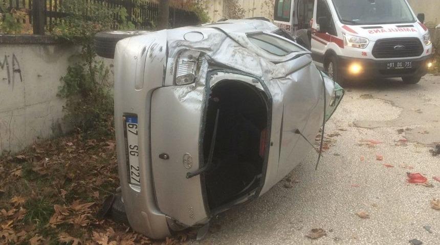 D&uuml;zce&rsquo;de Meydana Gelen Trafik Kazasında 1 Kişi &Ouml;ld&uuml;