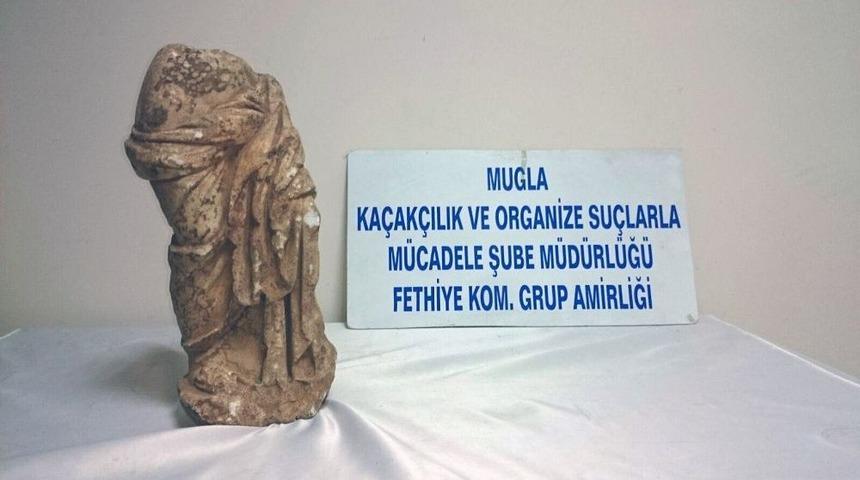 Muğla&rsquo;da Tarihi Eser Operasyonu