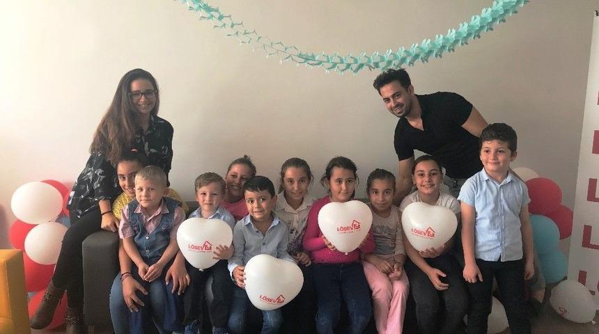 L&ouml;semili &Ccedil;ocuklar Doğum G&uuml;n&uuml; Partisinde Doyasıya Eğlendi