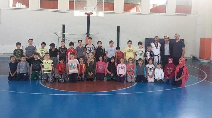 Hisarcık&rsquo;ta Taekwondo Kursu A&ccedil;ıldı