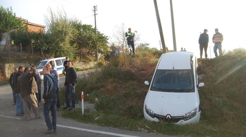 Tekirdağ&rsquo;da Trafik Kazası: 1 Yaralı