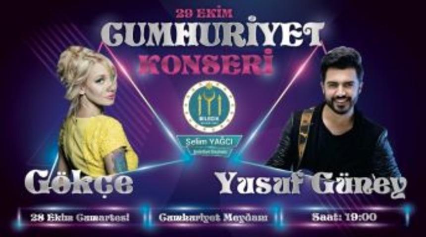 Bilecik Belediyesi&rsquo;nden Cumhuriyet Konseri