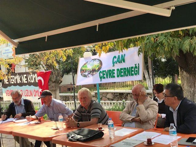 Çan’da Hava Kirliliği Paneli Düzenlendi