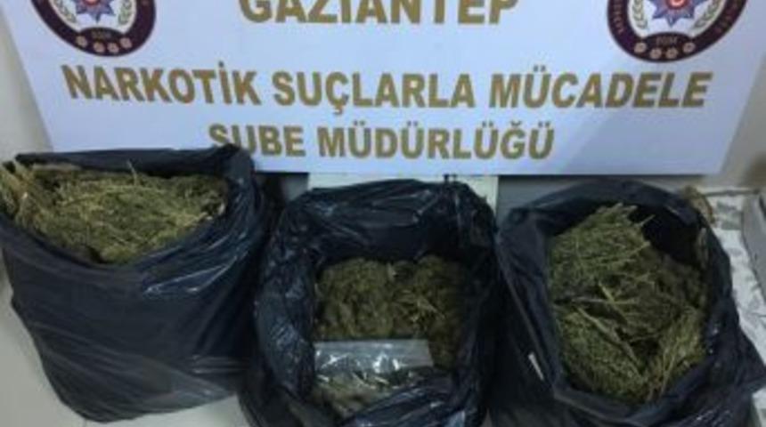 Gaziantep&rsquo;te 20 Kilogram Uyuşturucu Ele Ge&ccedil;irildi
