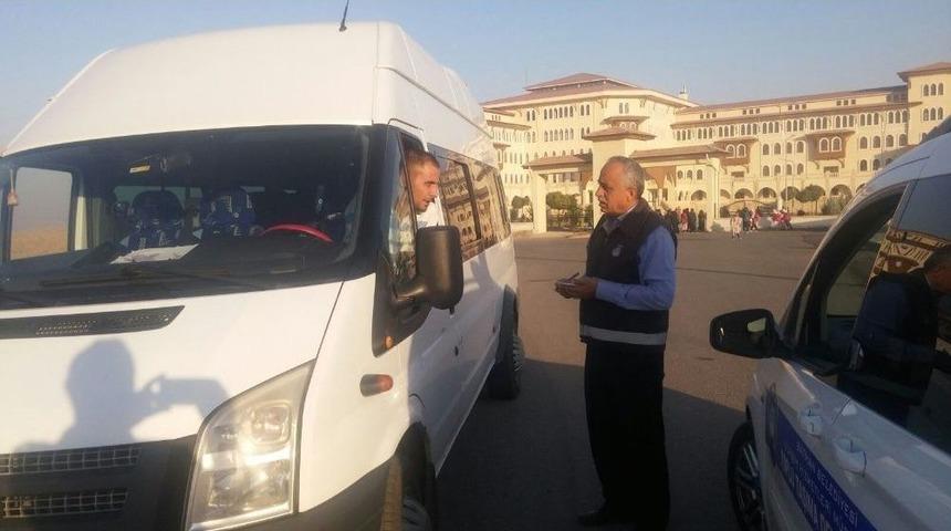 Batman&rsquo;da Zabıta Okul Servislerini Denetledi