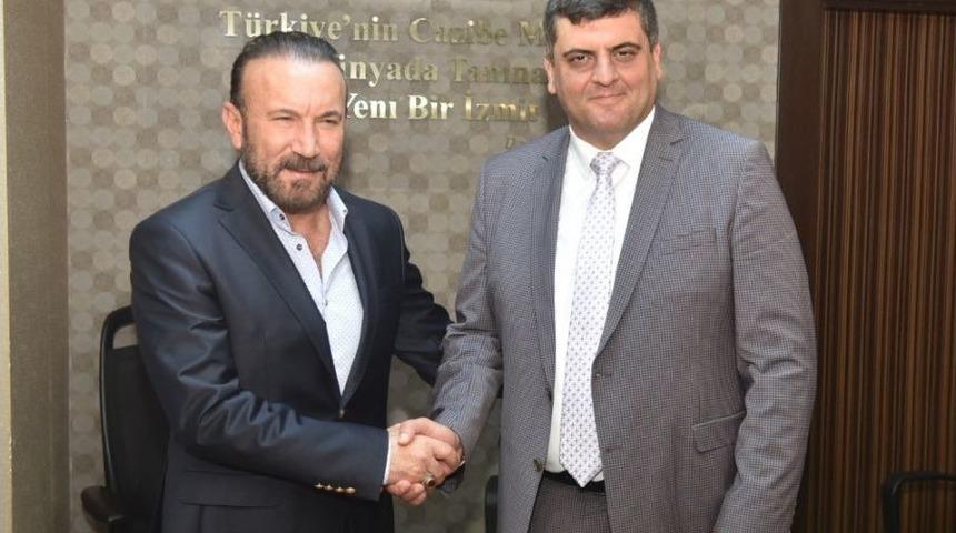 İl&ccedil;e Başkanı Ayaz&rsquo;dan Doğan&rsquo;a Ziyaret