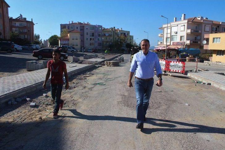 Başkan Gençer’den Yol Yapım Çalışmalarına Sıkı Takip G1