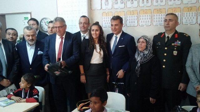 Fikret Orman, Yenilenen Şehit Gökhan Peker İlk Ve Ortaokulu’nun Açılış Törenine Katıldı