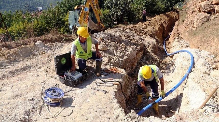 Değirmendere’nin İçme Suyu Şebekesi Yenilendi