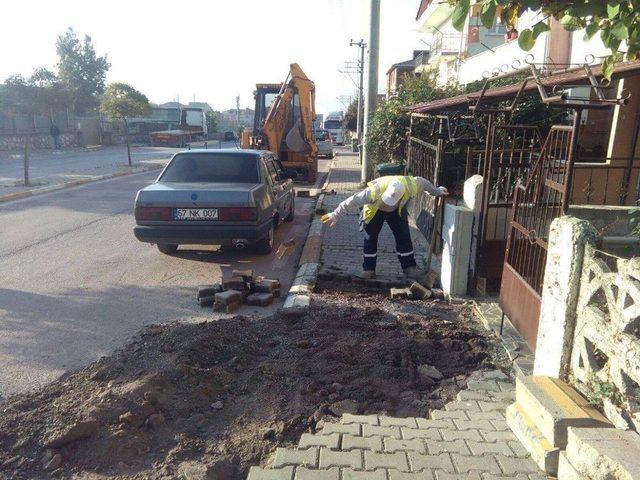 Körfez Belediyesi Bakım Ve Onarım Çalışmalarını Sürdürüyor