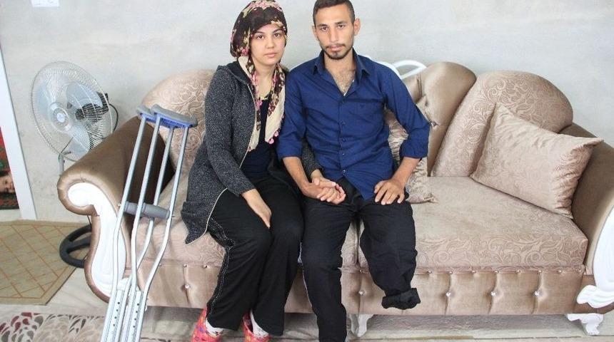 Uğruna Bacağını Kaybettiği Aşkına Yeniden Kavuştu