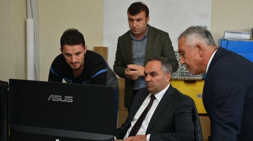 Başkan Dursun Ay &Ccedil;alışmaları Yakından Takip Ediyor