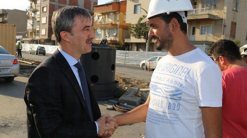 Turgutlu&rsquo;nun Kavşak Projesine Yerinde İnceleme