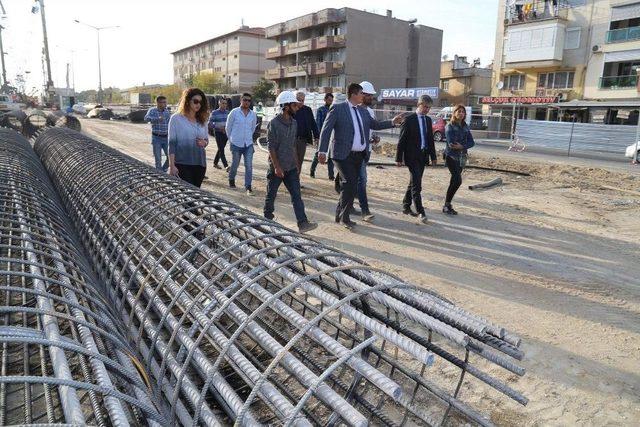 Turgutlu’nun Kavşak Projesine Yerinde İnceleme