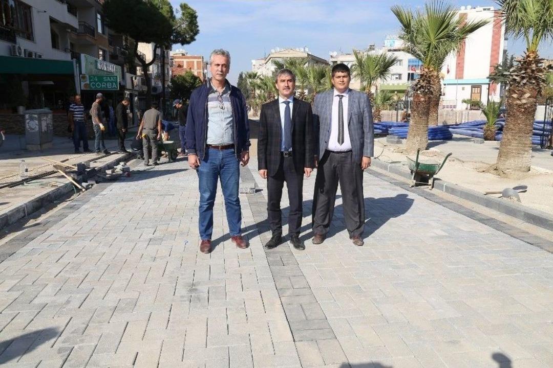 Başkan Şirin&rsquo;den Prestij Caddelerinde İnceleme