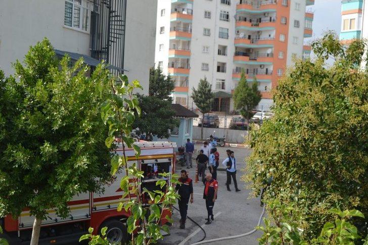 Kozan İlçe Emniyet Müdürlüğü Binasında Yangın G3