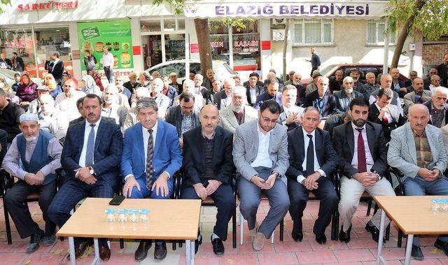 Elazığ’da Kur’an Kursu, Sosyal Tesis Ve Kütüphane Açılışı Yapıldı