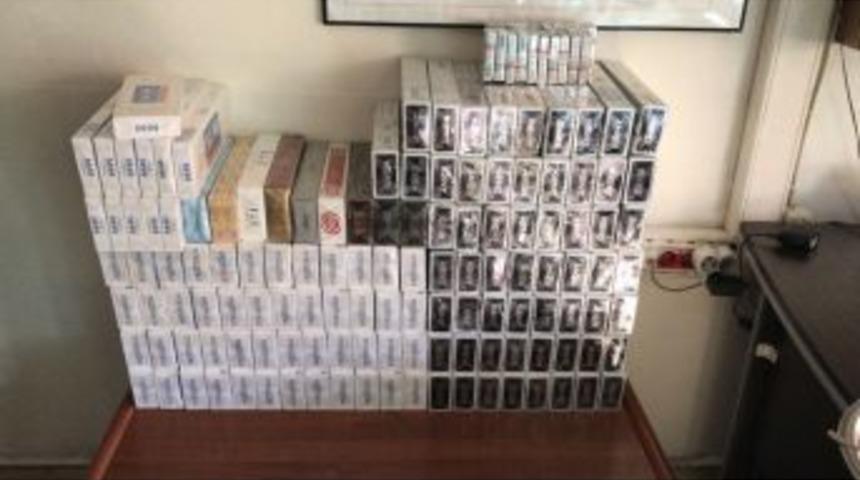 G&uuml;roymak&rsquo;ta Bin 300 Paket Ka&ccedil;ak Sigara Ele Ge&ccedil;irildi