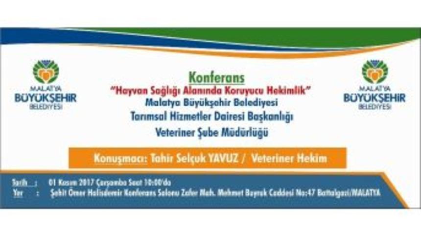 &lsquo;hayvan Sağlığı Alanında Koruyucu Hekimlik&rsquo; Konferansı Verilecek